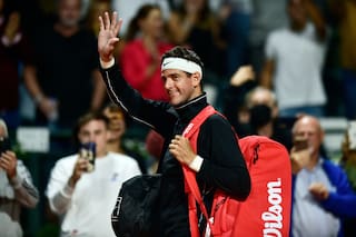 Del Potro sigue disfrutando del US Open, ahora como comentarista desvelado