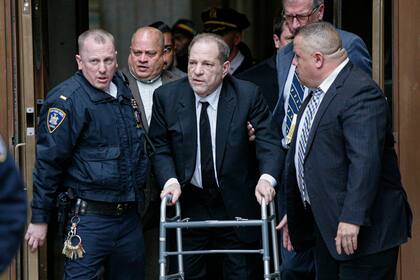 Archivo.- Harvey Weinstein sale de la corte el 6 de enero de 2020 en la ciudad de Nueva York