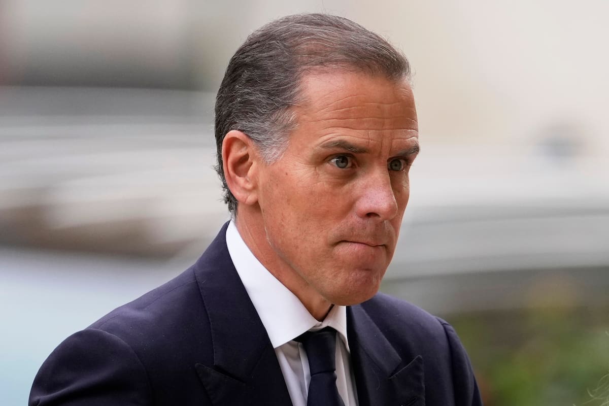Archivo.- Hunter Biden llega a una corte federal, el jueves 6 de junio de 2024, en Wilmington, Delaware (AP Foto/Matt Slocum)