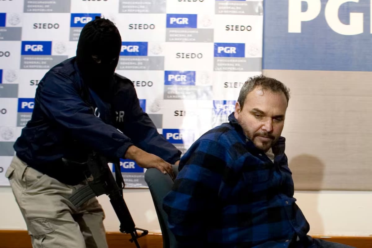 Archivo.- Jesús Reynaldo, al momento de su arresto inicial en México durante 2008