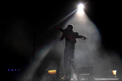 ARCHIVO - Jhayco durante su presentación en el festival Coca-Cola Flow Fest en la Ciudad de México el 26 de noviembre de 2022. Jhayco lanzó su álbum “Le Clique: Vida Rockstar (X)” el 6 de septiembre de 2024. (Foto AP/Alejandro Godínez, archivo)