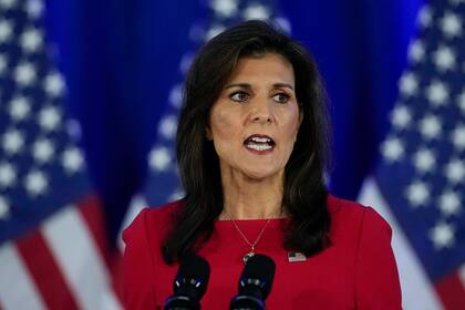 Archivo.- La antigua precandidata presidencial republicana y exembajadora ante la ONU, Nikki Haley, habla en una conferencia de prensa el 6 de marzo de 2024, en Charleston, Carolina del Sur