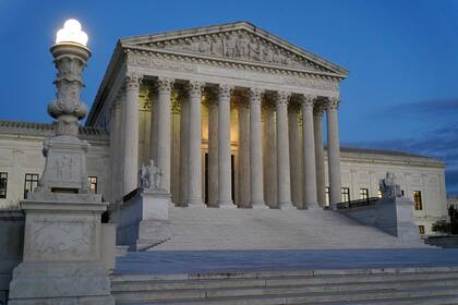 ARCHIVO - La Corte Suprema de Estados Unidos en el Capitolio, Washington, el 16 de noviembre de 2022. (AP Foto/Patrick Semansky, Archivo)