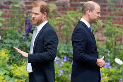 ARCHIVO-. La relación entre los príncipes William y Harry no pasa por su mejor momento.