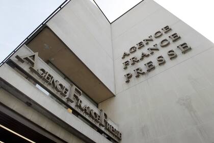 ARCHIVO - La sede de la AFP (Agency France Press) en París, el miércoles 31 de agosto de 2011. (AP Foto/Jacques Brinon, Archivo)