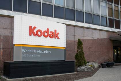 ARCHIVO – Las oficinas mundiales de Eastman Kodak Company en Rochester, Nueva York, el viernes 29 de abril de 2022. (AP Foto/Ted Shaffrey, Archivo)