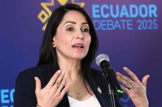 Ordenan prisión preventiva para excandidata presidencial de Ecuador por presunto lavado de activos