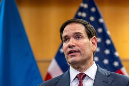 ARCHIVO - Marco Rubio oficia como secretario de Estado de los Estados Unidos (Martial Trezzini/Keystone vía AP)