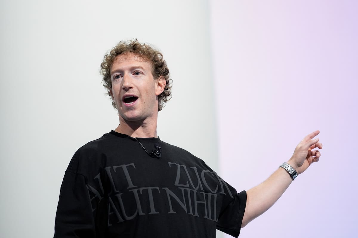Archivo.- Mark Zuckerberg presidió la conferencia de Meta Connect, el miércoles 25 de septiembre de 2024, en Menlo Park, California