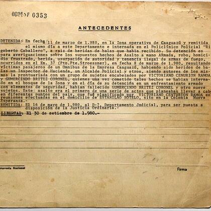 Archivo para la memoria y los DDHH