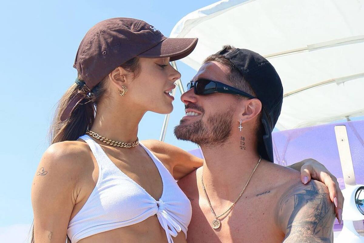 ARCHIVO-. Rodrigo De Paul y Tini Stoessel confirmaron su separación