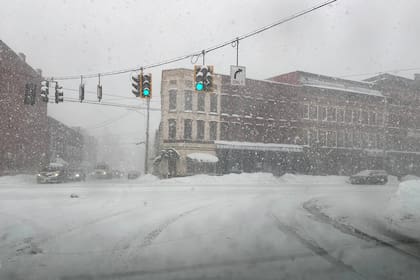 Archivo.- Se espera nieve el fin de semana en la ciudad de Nueva York