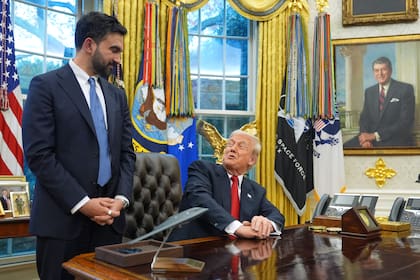 (Archivo) Trump y Mamdani hablaron por teléfono tras su reunión en Washington