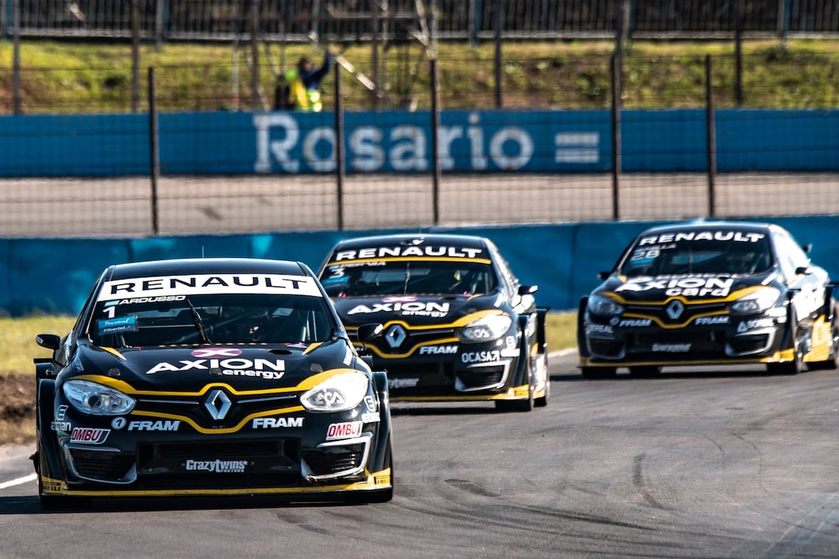 Ardusso se quedó con la victoria en Rosario, seguido por los otros Ranault