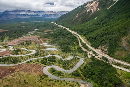 Área natural sobre la que se extendería Ushuaia
