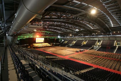 Arena Leipzig, la sala en donde músicos y científicos organizan una experiencia para seguir el movimiento del coronavirus