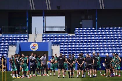 Argelia, rival de la Argentina este martes en Kansas City, tendrá a Luca Zidane como arquero titular