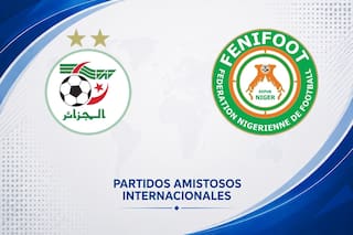 Argelia venció 2-1 a Níger, por un amistoso internacional