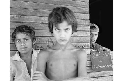 Tres amigos, en Empedrado, provincia de Corrientes