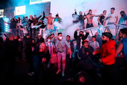 Argentina Campeon Copa America 2021. Festejos en el Obelisco