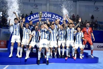 Argentina, campeón sudamericano Sub 17 por primera vez