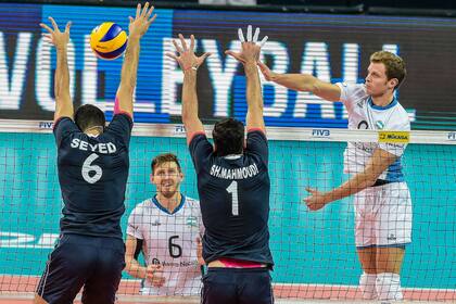 Argentina cayó ante Irán en cinco sets
