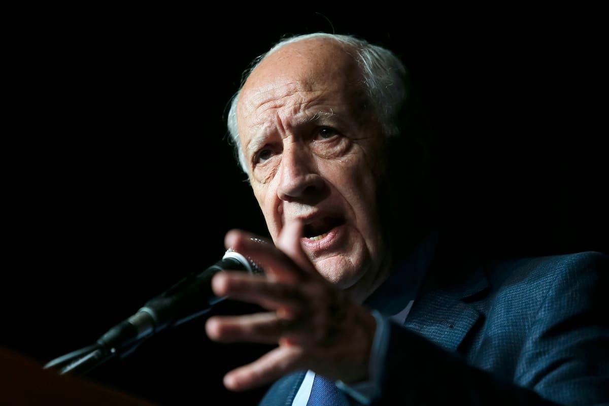 ARGENTINA, Cordoba, Roberto Lavagna expone durante el Almuerzo de Trabajo de la Fundacion Mediterranea en el Auditorio Quorum, Cordoba, el 20 de Marzo de 2019