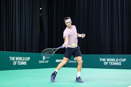 Argentina debuta en la Copa Davis en Bolonia