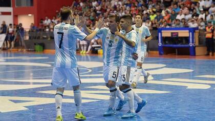 Argentina le ganó con autoridad a Venezuela