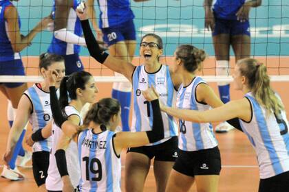 Argentina logró un gran triunfo ante Cuba