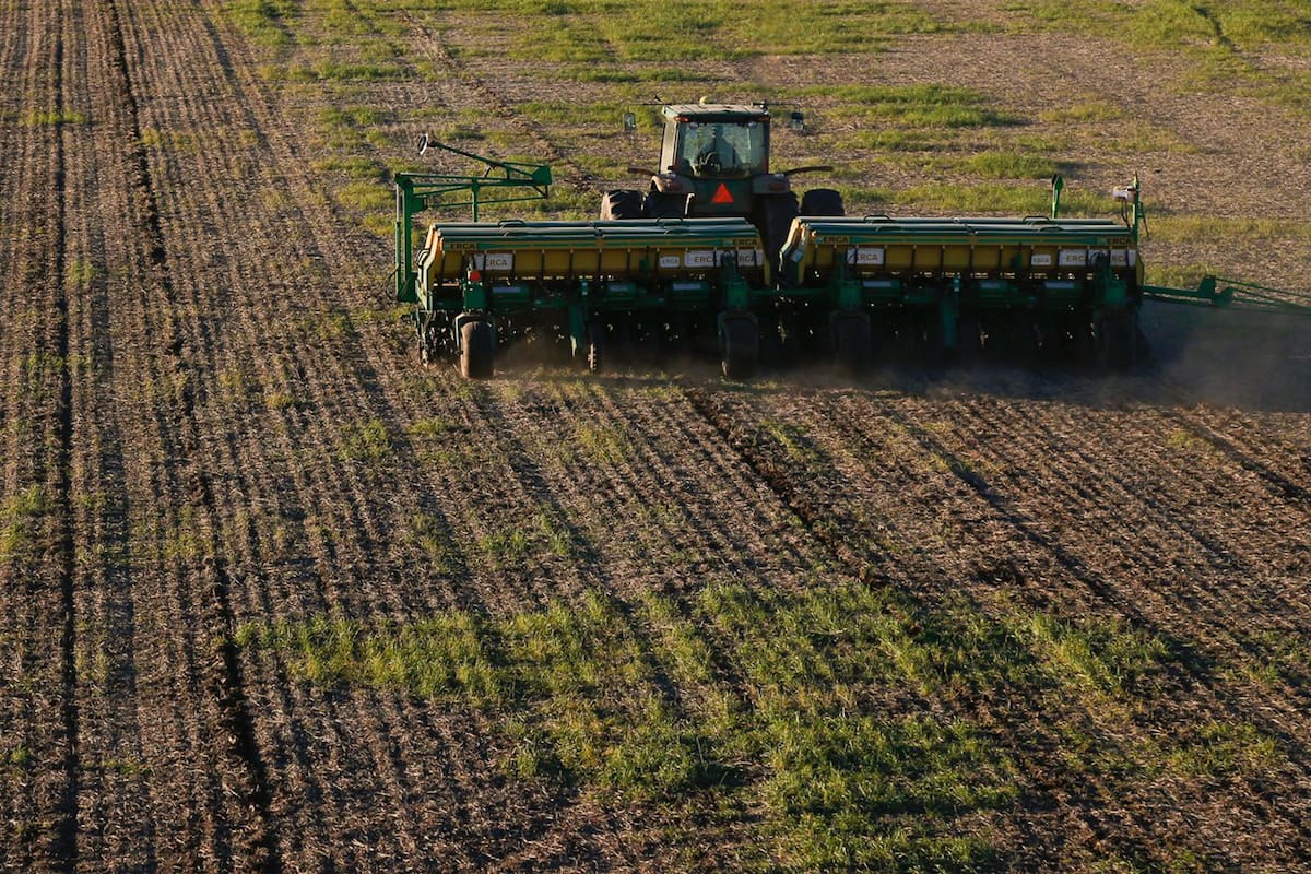 ARGENTINA, Marcos Juarez: Siembra de trigo, variedad Lapacho, en Marcos Juarez, Cordoba, el 7 de Junio de 2016. LA NACION / Diego Li