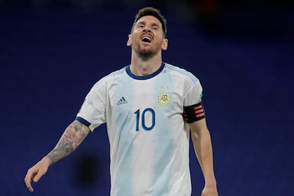 Lionel Messi, figura y capitán del seleccionado argentino, que debería jugar contra Uruguay dentro de tres semanas