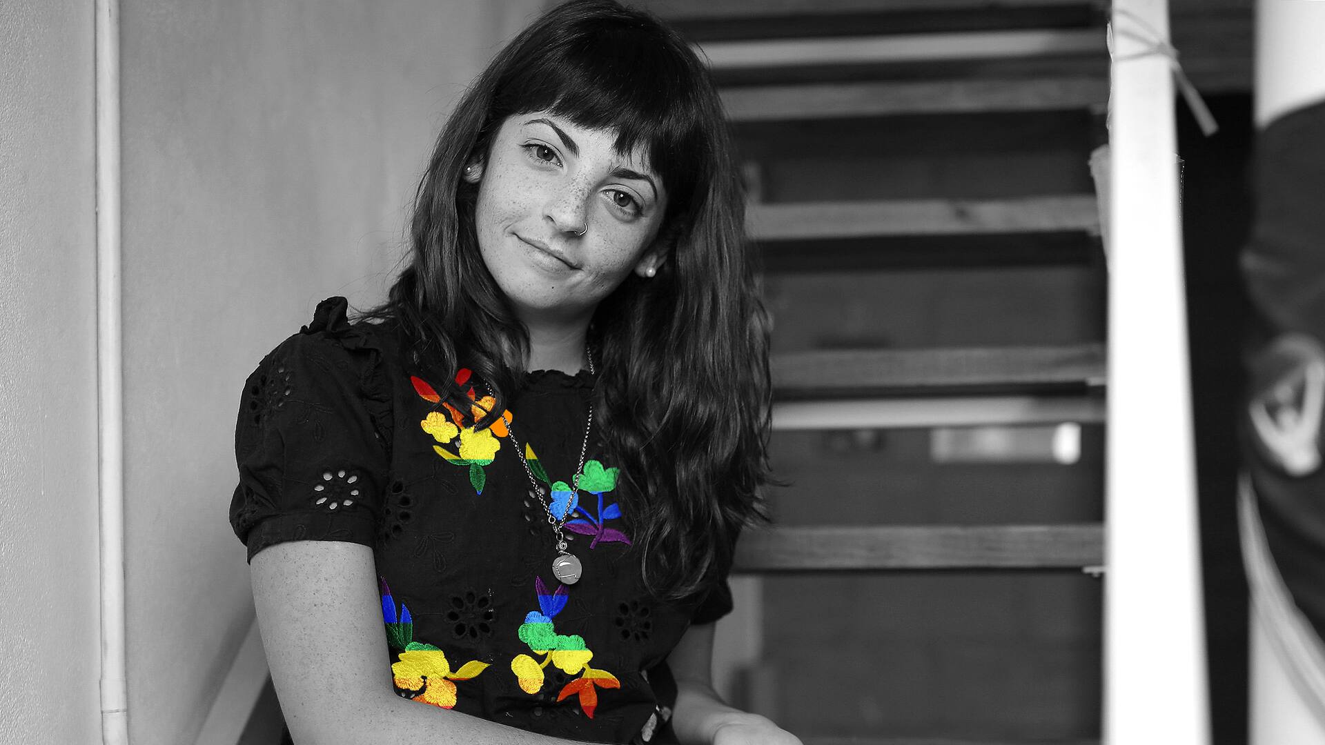 ARGENTINA, Pilar: Giuliana Del Mar, activista intersex posa para LA NACION en su casa de Pilar, Cordoba, el 4 de noviembre de 2020. LA NACION / Nicolas Aguilera
// PEDIDO PARA COMUNIDAD - MARIA AYUSO