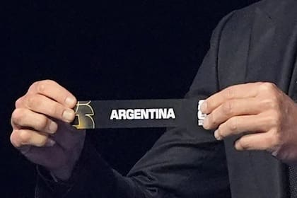 Argentina será cabeza de serie del Grupo J