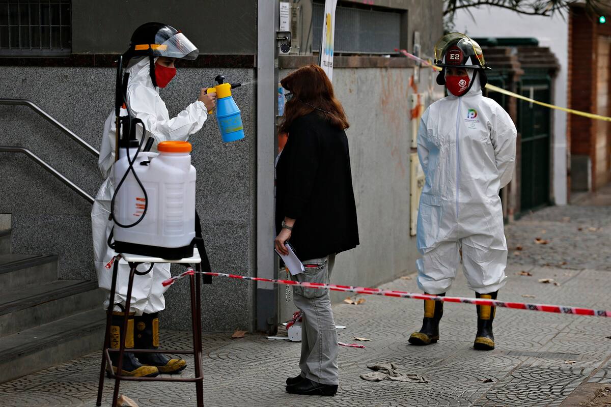 Argentina superó a Arabia Saudita en cantidad de contagios