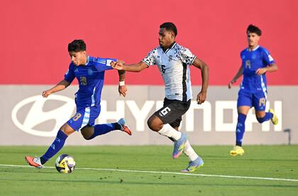 Argentina vapuleó a Fiji por 7 a 0 en la última presentación de la instancia de grupos