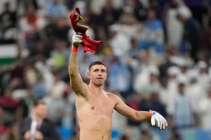 Argentina venció a Países Bajos por penales en 4tos de final de la Copa del Mundo Qatar 2022 en el estadio Lusail, Lusail, Qatar, el 10 de diciembre de 2022