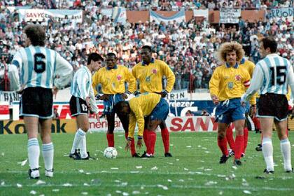 Argentina vs Colombia, Eliminatorias 1993