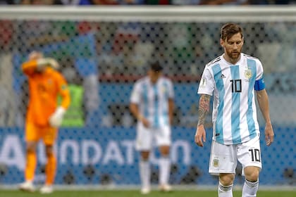Argentina vs Croacia Mundial Rusia 2018 Estadio de Nizhny Novgorod Messi Lionel