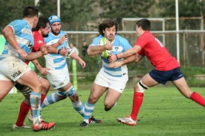 Argentina XV le ganó con autoridad a Chile en Santiago