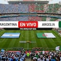 Cómo quedó Argentina vs. Argelia: goles, tabla de posiciones y transmisión en vivo