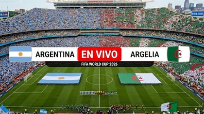 Argentina y Argelia se enfrentaron en Kansas City este martes 16 de junio