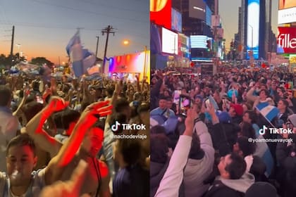 Argentinos en Miami y Nueva York festejaron el triunfo de la selección en el Mundial de Qatar
