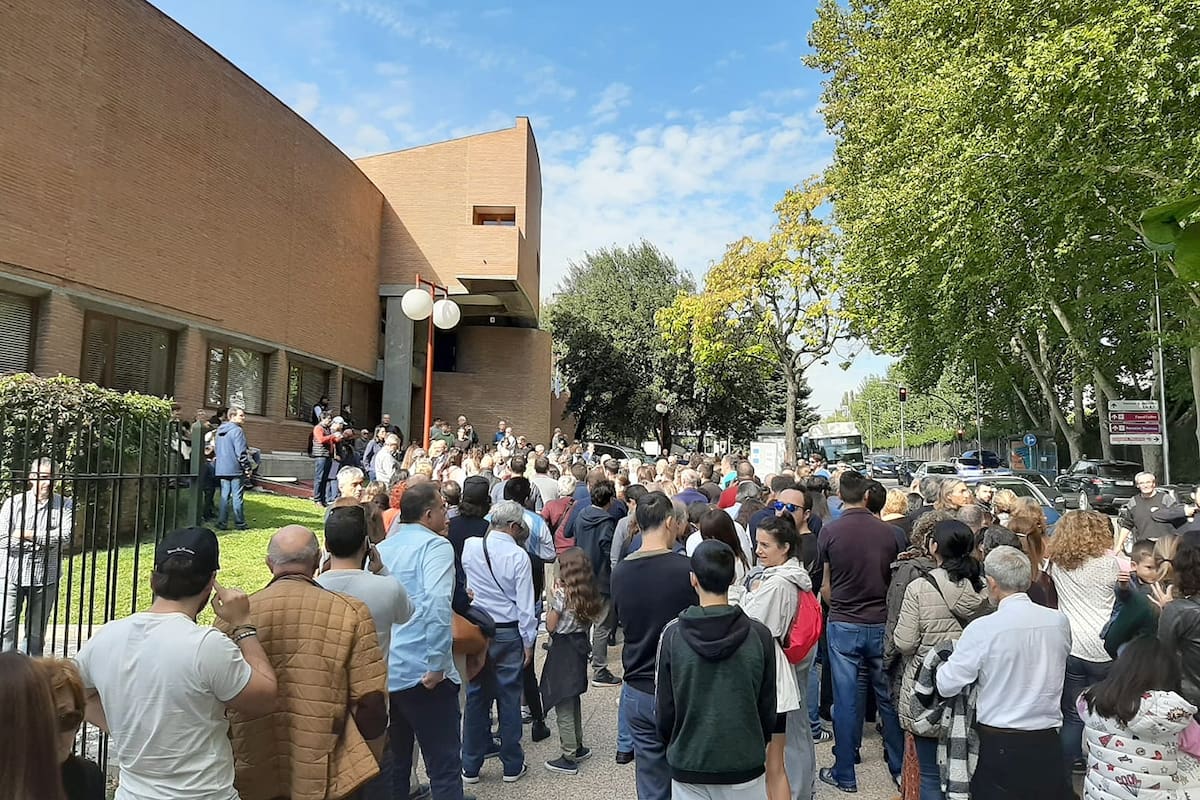 Argentinos votando en Madrid