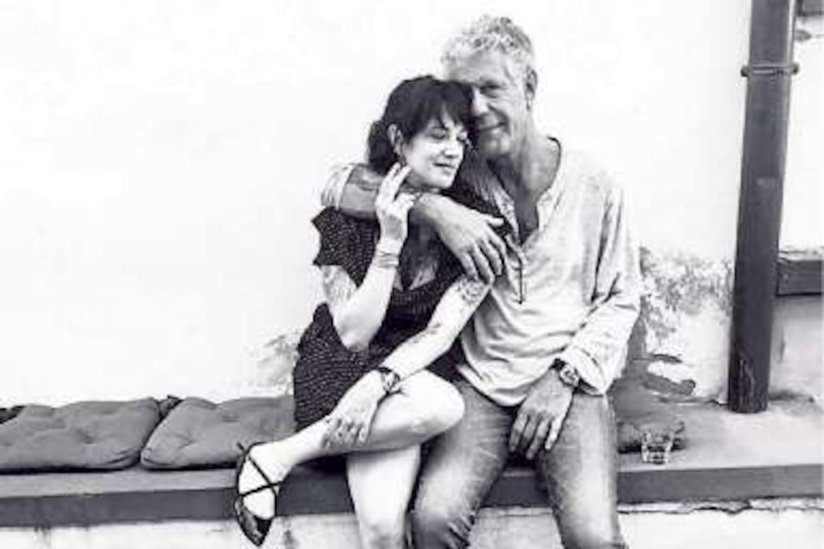 Argento y Bourdain