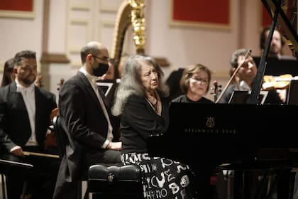 Argerich deslumbró con un programa que incluía obras de Berlioz y Ravel