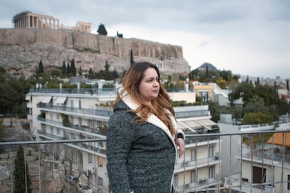 Argiro Fouraci vive de la renta de cuatro departamentos