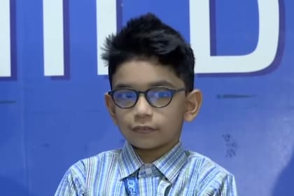 Arham Om Talsania, de 6 años, es el programador de computadoras más joven del mundo