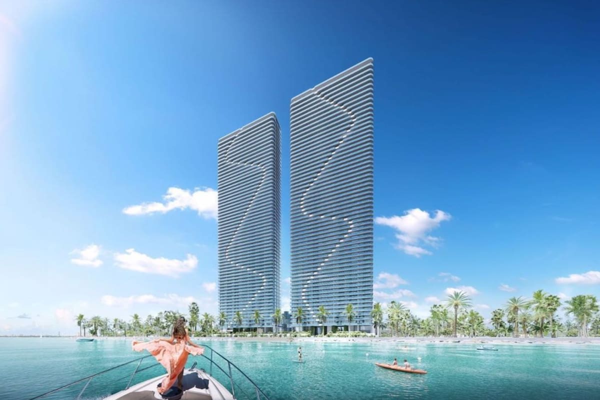 Aria Reserve Miami, las torres gemelas residenciales frente al mar, más altas de Estados Unidos