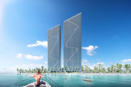 Aria Reserve Miami, las torres gemelas residenciales frente al mar, más altas de Estados Unidos